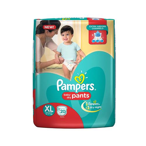 PAMPERS PANTS XL (15-25 kg) 20 PANTS